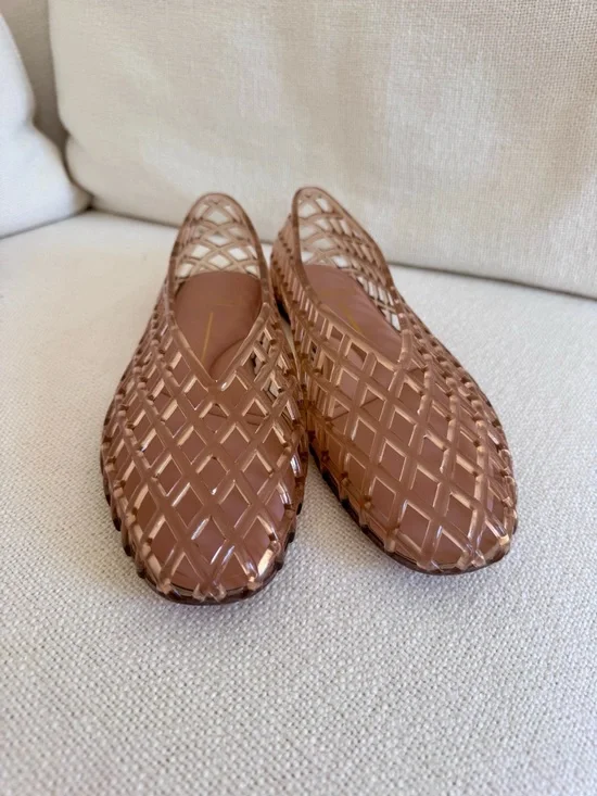 Dolce Vita Jam Mocha Jelly Flats - Picture 10 of 10